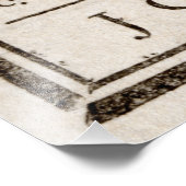 Doe mee of sterf ratelslang: Cartoon Benjamin Fran Foto Afdruk (Hoek)