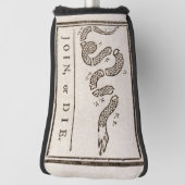 Doe mee of sterf ratelslang: Cartoon Benjamin Fran Golfheadcover (Draai 90)