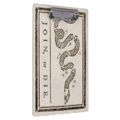 Doe mee of sterf ratelslang: Cartoon Benjamin Fran Klembord (Rechts)