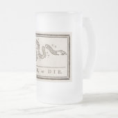 Doe mee of sterf ratelslang: Cartoon Benjamin Fran Matglas Bierpul (Voorkant rechts)