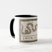 Doe mee of sterf ratelslang: Cartoon Benjamin Fran Mok (Voorkant links)