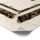 Doe mee of sterf ratelslang: Cartoon Benjamin Fran Poster (Hoek)