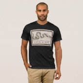 Doe mee of sterf ratelslang: Cartoon Benjamin Fran T-shirt (Voorkant volledig)