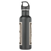 Doe mee of sterf ratelslang: Cartoon Benjamin Fran Waterfles (Achterkant)