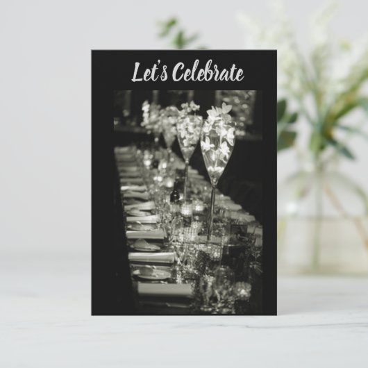 **DOE MEE OM TE VIEREN** UITNODIGING (Staand voorkant)