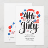 Doe mee op de uitnodiging van 4 juli (Voorkant / Achterkant)