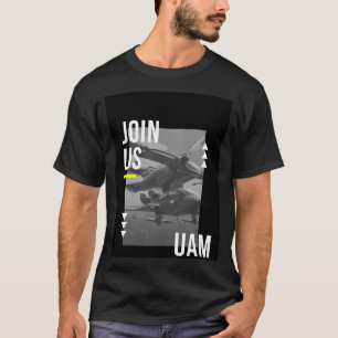 Doe mee UAM voor Air Taxi AAM VTOL EVTOL T-shirt