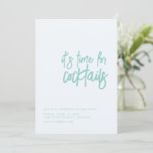 Doe mee voor Cocktails Housewarming Party Invite Kaart (Staand voorkant)