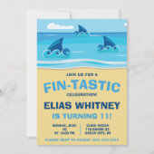 Doe mee voor een Fin-Tastic Time! Verjaardag van d Kaart (Voorkant)