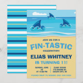 Doe mee voor een Fin-Tastic Time! Verjaardag van d Kaart (Voorkant / Achterkant)