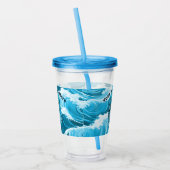 Doe mee voor een haaienbeet acryl drinkbeker (Links)