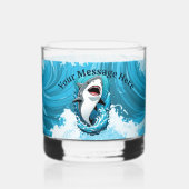 Doe mee voor een haaienbeet whisky glas (Voorkant)