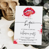 Doe mee voor een hapje Halloween Vampire Soiree Pa Kaart