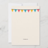 Doe mee voor een partijuitnodiging kaart (Achterkant)