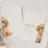 Doe mee voor een Pawty Poodle Dog Verjaardag Kaart