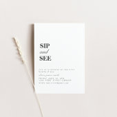 Doe mee voor een slok en zie feestuitnodiging kaart