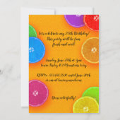 Doe mee voor een stukje plezier en cake Birthday P Kaart (Achterkant)