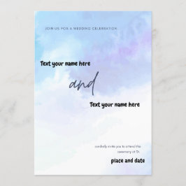 Doe mee voor een trouwfeest kaart