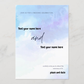 Doe mee voor een trouwfeest kaart