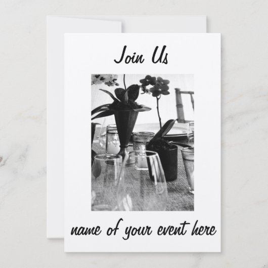 DOE MEE VOOR ______ - UITNODIGING ***VOOR ELK EVEN (Voorkant)