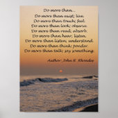 Doe meer dan poster (Voorkant)