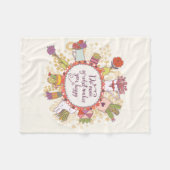 Doe meer van wat je gelukkig maakt 2 fleece deken (Voorkant (Horizontaal))