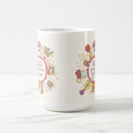 Doe meer van wat je gelukkig maakt 2 koffiemok (Center)