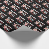 Doe meer van wat je gelukkig maakt - honkbal cadeaupapier (Hoek)