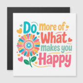 Doe meer van wat je gelukkig maakt - Motivatie (2) (Voorkant / Achterkant)