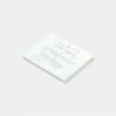 Doe meer van wat je gelukkig maakt post-it® notes (Schuin)