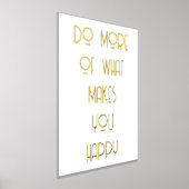 Doe meer van wat u blij maakt met Quote Gold Folie Afdrukken (Laagn)