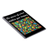 Doe meer van wat u gelukkig maakt notitieboek (Rechterzijde)