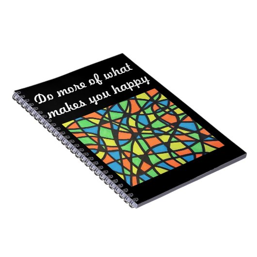 Doe meer van wat u gelukkig maakt notitieboek (Rechterzijde)