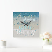 Doe meer van wat u tevreden stelt vierkante klok (Huis)