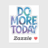 Doe meer vandaag sticker (Vel)