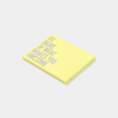 Doe meer wat je geweldige maakt! post-it® notes (Schuin)