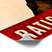 Doe met minder - WWII Rationering Poster (Hoek)