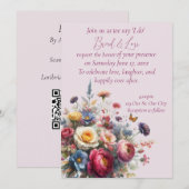 Doe met ons mee terwijl we 'ik doe' zeggen met pra kaart (Voorkant / Achterkant)