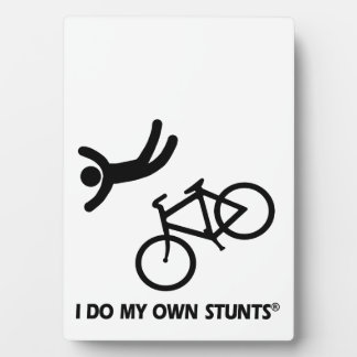 Doe mijn eigen stunts fotoplaat