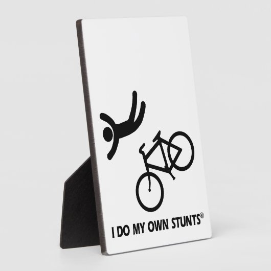 Doe mijn eigen stunts fotoplaat (Zijkant)