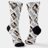 Doe mijn geld op zonne-energie Edison Qte Sokken (Gebogen)