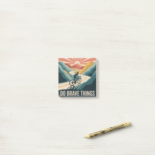 Doe Moedige Dingen Post-it® Notes (Op bureau)