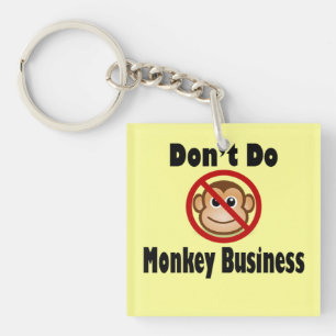 Doe Monkey Business Sleutelhanger niet
