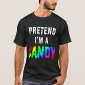 DOE NET ALS BEN IK EEN SNOEPJE T-SHIRT (Voorkant)