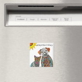 Doe niet aan de winkel Dog en Cat Magnet (Insitu (Vaatwasser))