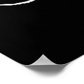 Doe niet aan - wees gewoon poster (Hoek)