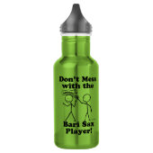 Doe niet meer met de Bari Sax Player Waterfles (Links)