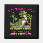 Doe niet met Grannysaurus Magnet (Voorkant)