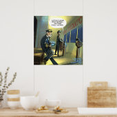 Doe Niet Tekst En Titanic Grappige Poster (Keuken)
