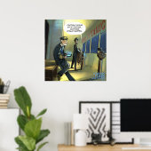 Doe Niet Tekst En Titanic Grappige Poster (Thuiskantoor)